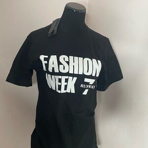 RUNWAY 7 Official Backstage T-shirt *BRAND NEW* UNISEX